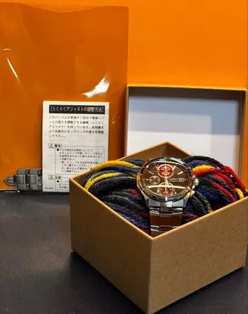 양품 배터리 교체 완료 WIRED 크로노그래프 손목시계