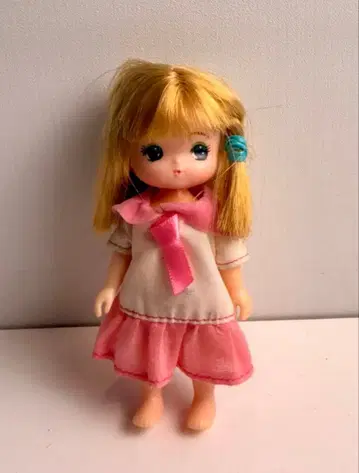 쇼와 레트로 타카라토미 옷 갈아입히기 인형 리카짱 쌍둥이 여동생 마키짱