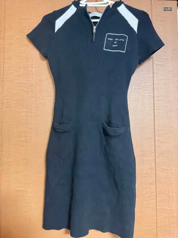 andmary eve 니트 미니 드레스