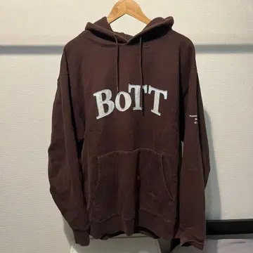 BoTT 헤비 웨이트 브라운 후드티