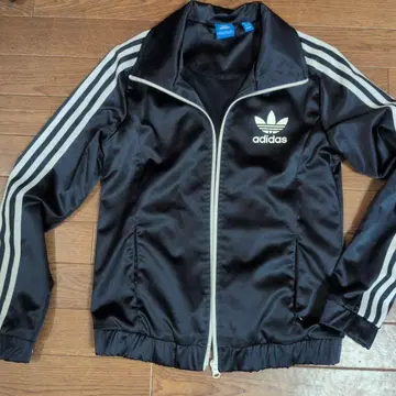 아디다스 adidas 새틴 저지 집업 자켓