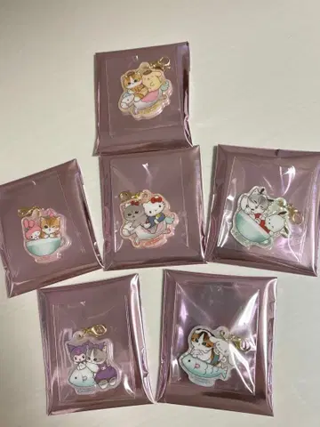 산리오 모프 샌드 mofusand 마블 아크릴 참 마이멜로디