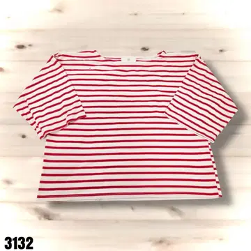 rPS 아르피에스 보더 셔츠 빨간색 화이트 M 3132