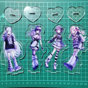 프로세카 크리페스 아크릴 스탠드 pipi 카나데 마후유 에나 미즈키