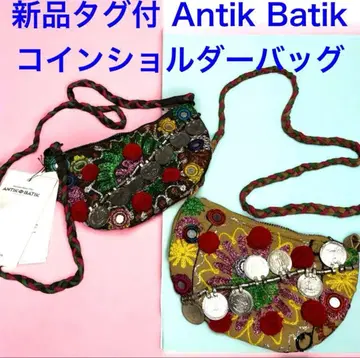 새상품 Antik Batik 에스닉 코인 숄더백 2세트