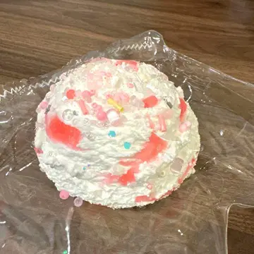 딸기 아이스 케이크 딸기 스퀴즈