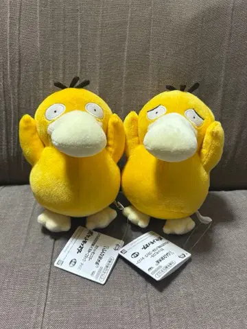 포켓몬스터 여러가지 얼굴 봉제 인형 코닥 2종 세트