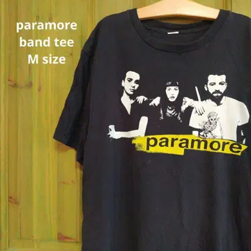 paramore 티셔츠 파라모어 밴드 티셔츠