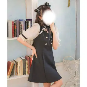 ROJITA 로지타 데콜테 트임 하이넥 원피스