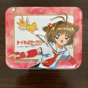 카드캡터 사쿠라 틴 케이스 소품함 반프레스토