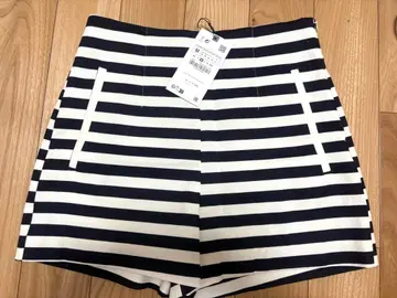 미사용 ZARA 하이라이즈 버뮤다 팬츠