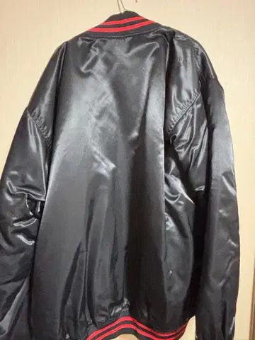 NBA 식서스 바시티 자켓 블랙 빨간색 HIPHOP b-boy