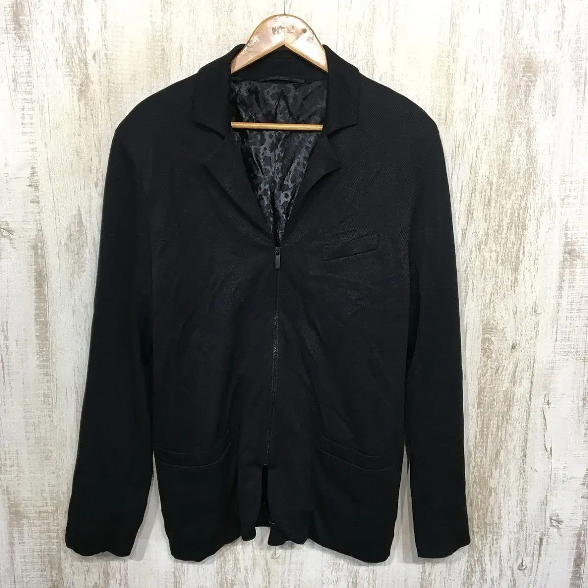 agnes.b Napoleon Leather Jacket | Bunjang Global