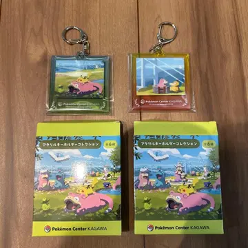 포켓몬 센터 카가와 아크릴 키링 야돈 코닥 피카츄