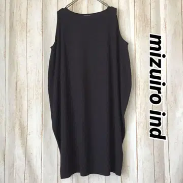 [ 미사용 ] mizuiro ind 블랙 원피스