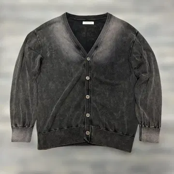 FREAK'S STORE 프릭스스토어 페이드 가공 코튼 가디건