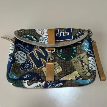 CRASS CANUAS/클러치백/캔버스/올 패턴/빔즈 보이