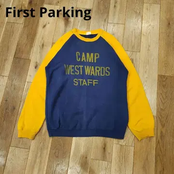 first parking 맨투맨 트레이닝복 L 빈티지 올드