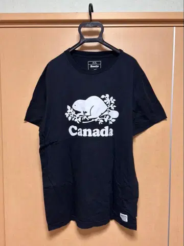 Roots 캐나다 T셔츠 M 블랙