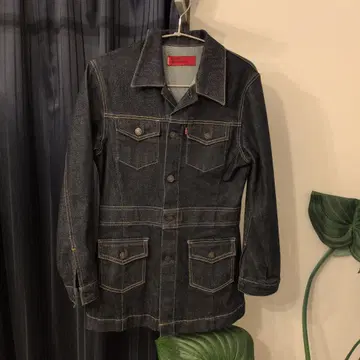 [ 컨디션 최상 ] 리바이스 레드 탭 데님 원피스 데님 자켓 M