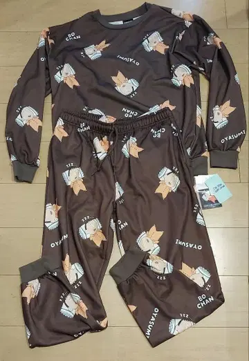 짱구는 못말려 맹구 셋업 룸웨어 스티커 포함