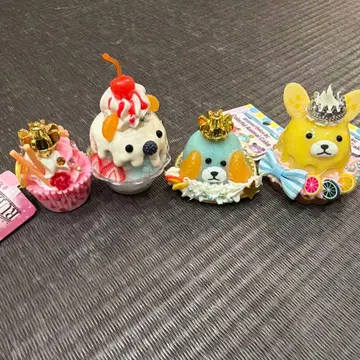 오티모 돌체 외 디저트 모티브 캐릭터 키링 세트