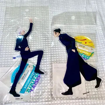 주술회전 5주년 고죠 사토루 게토 스구루 아크릴 스탠드