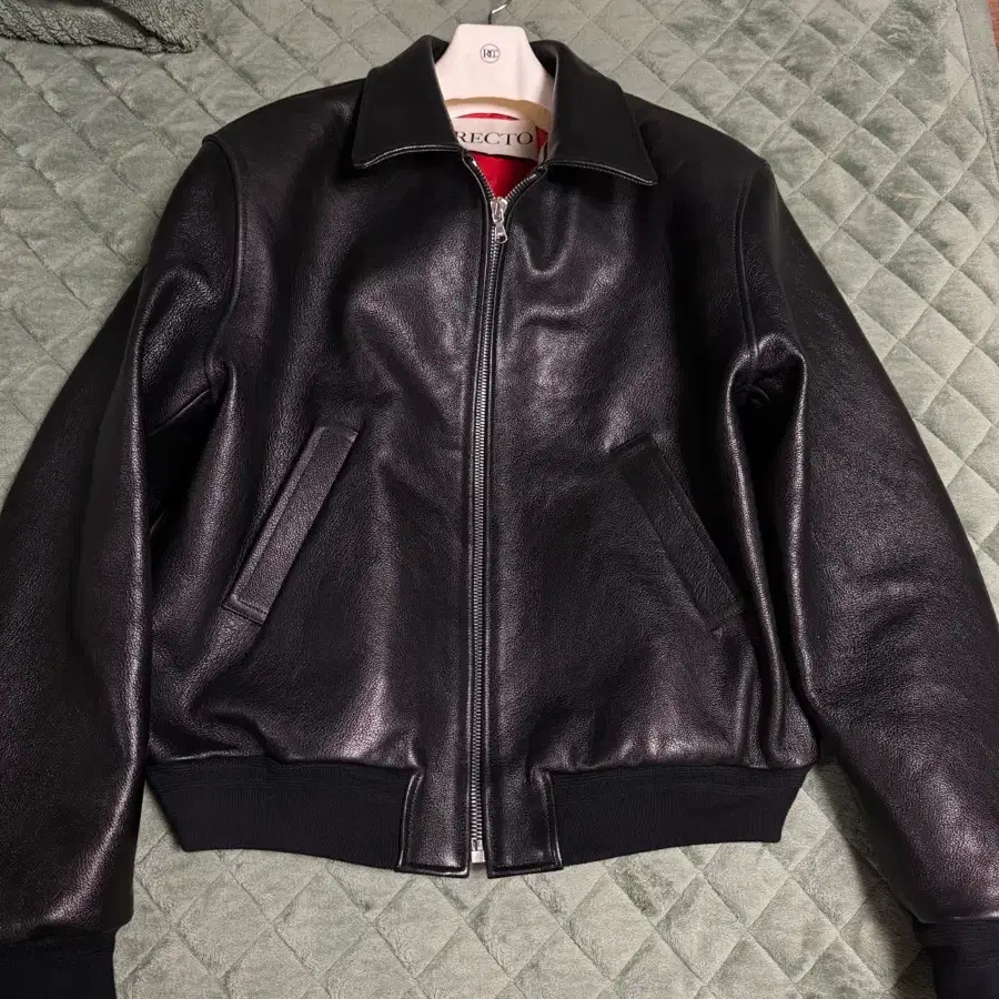 Recto Ben Goat Leather Jacket Large L Size #recto,#렉토 on Bunjang