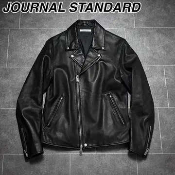 저널 스탠다드 양가죽 가죽 자켓 더블 라이더 자켓 천연 가죽