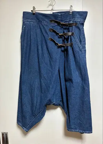 mercibeaucoup 메르시보쿠 사루엘 팬츠 데님