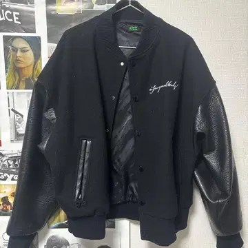 a few good kids 바시티 자켓 블랙