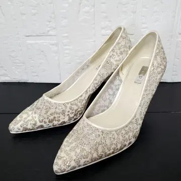 RANDA 글리터 펌프스 23cm 결혼식 2차 모임 파티용 새상품급