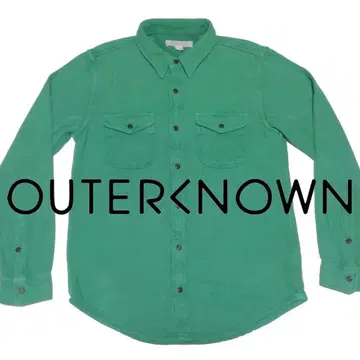 OUTER KNOWN 아우터노운 긴팔 셔츠 담요 셔츠
