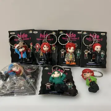 hide 피규어 키링 7개 세트