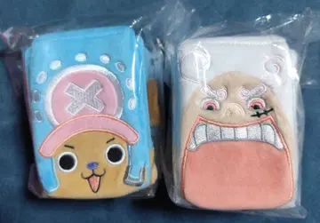 원피스 카드 게임 제일복권 미개봉 봉제 인형 멀티 카드 케이스 2종