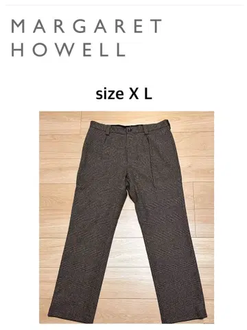 MARGARET HOWELL 마가렛호웰 울 슬랙스