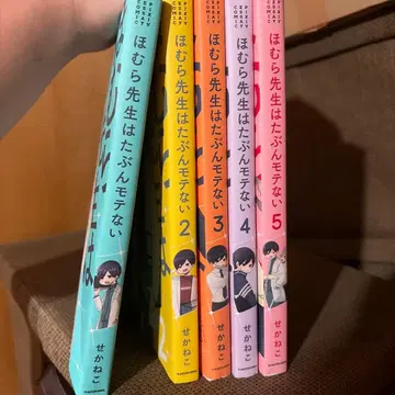 호무라 선생님은 아마 인기가 없을 거야 전권 세트 1-5권