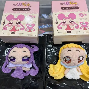 오쟈마녀 도레미 플러쉬 마스코트 로로 토토 세트