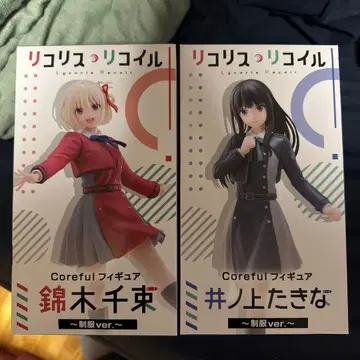 리코리스 리코일 Coreful 피규어 치사토 타키나 세트