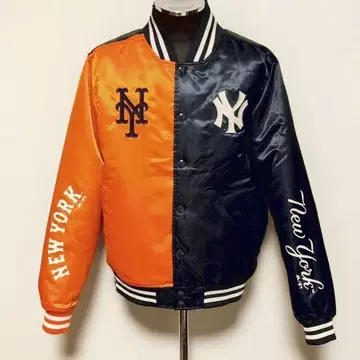 양키스 메츠 바시티 자켓 L 뉴욕 서브웨이 시리즈 자켓
