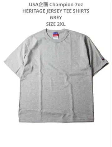 USA 기획 Champion 7oz HERITAGE JERSEY TEE