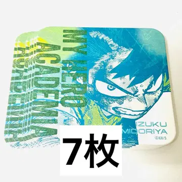 나의 히어로 아카데미아 원화전 아트 코스터 아토코 미도리야 이즈쿠 데쿠