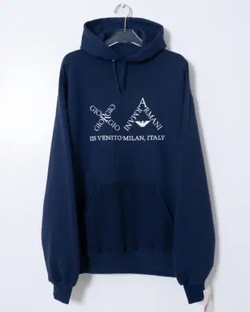 프린트 스웨트 후디 'GIORGIO ARMANI'