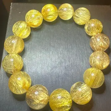 골드 루틸 쿼츠 14.5mm 17cm