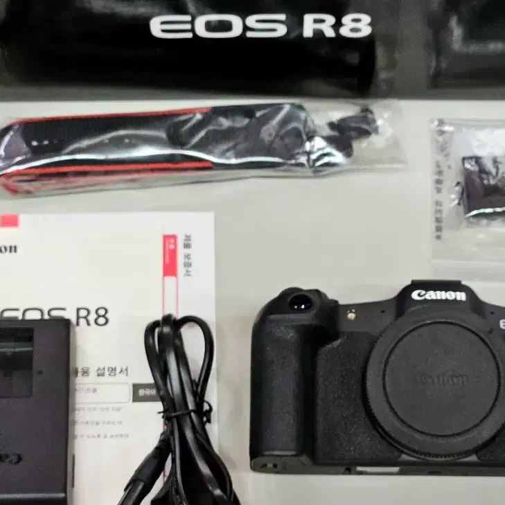 신품급> 캐논 EOS R8 풀프레임 미러리스 박스풀셋