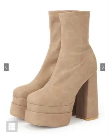 GRL 청키힐 통굽 숏부츠[gd1583]