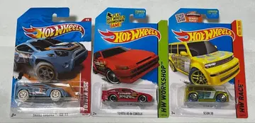 핫휠 토요타 AE86/사이언 XB/RSC 3대 세트