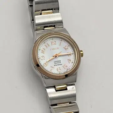 가동품 CITIZEN wicca 핑크 쉘 E031-S039339