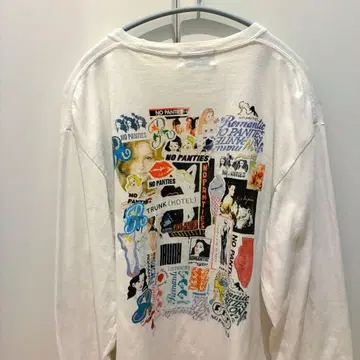 노팬티즈 티셔츠 롱티 M