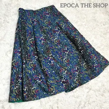 EPOCA THE SHOP 에포카 플라워 자카드 스커트 38 꽃무늬